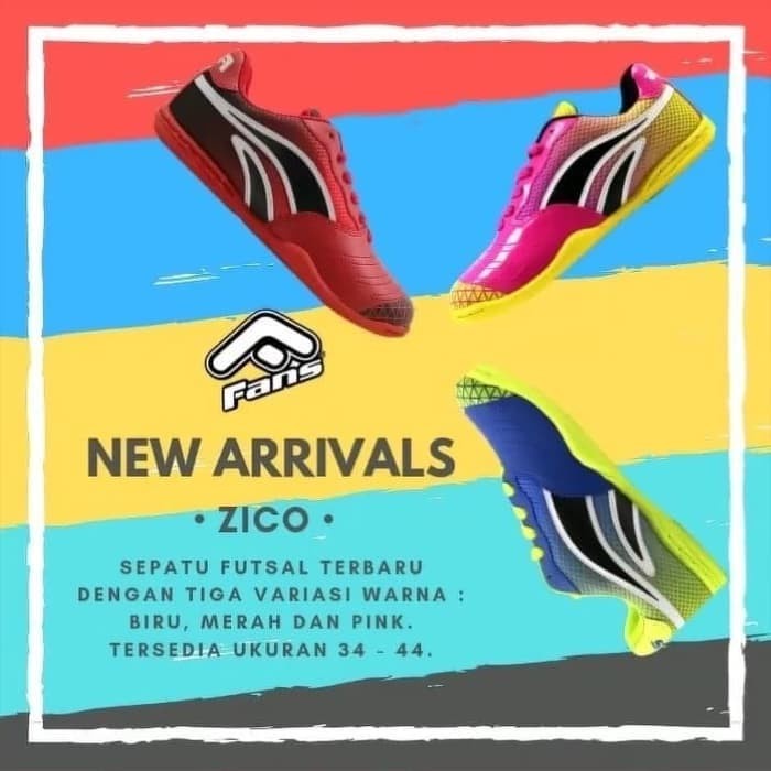 Sepatu Futsal FANS ZICO Sepatu Olahraga