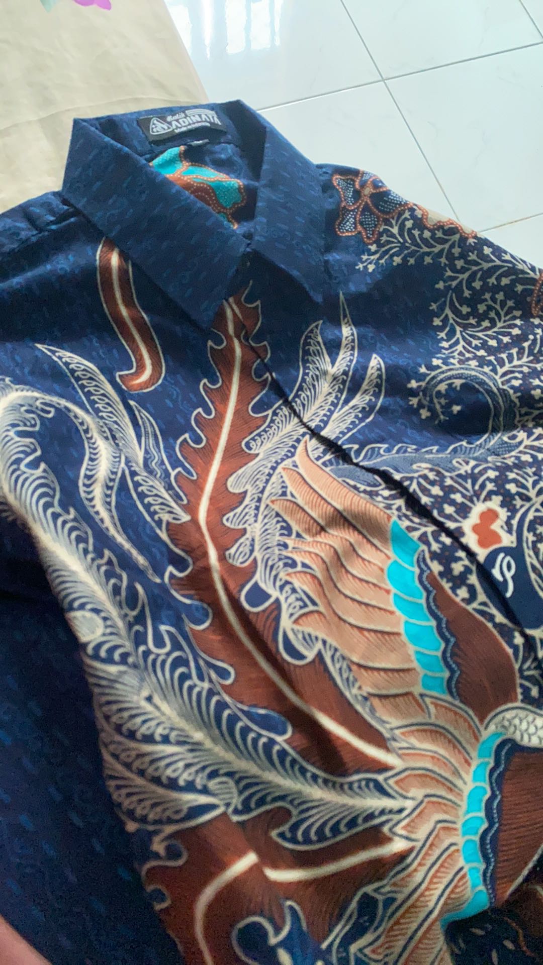 Kemeja Panjang Adinata Batik Allen