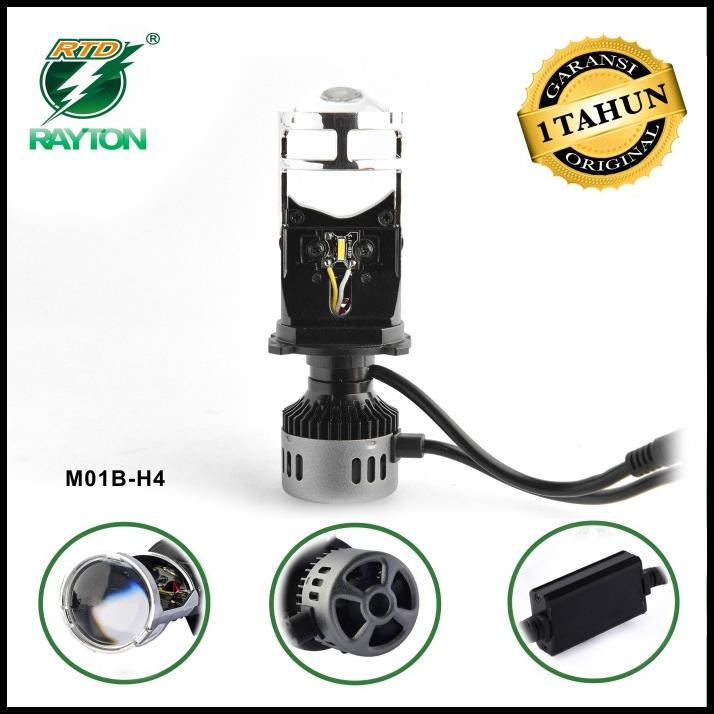 Rtd Rayton Lampu Led Otomotif M01B-H4 Ac&Dc9-18V Original