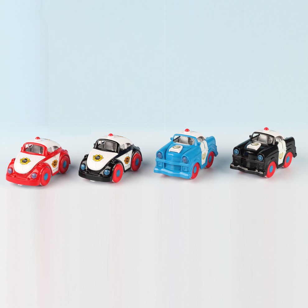 MINYORE Metal Rescue Car - Mobil Polisi mainan