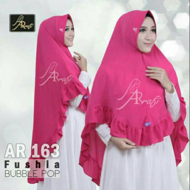 Ar 163 | Ar Rafi hijab Syar'i | hijab pinguin