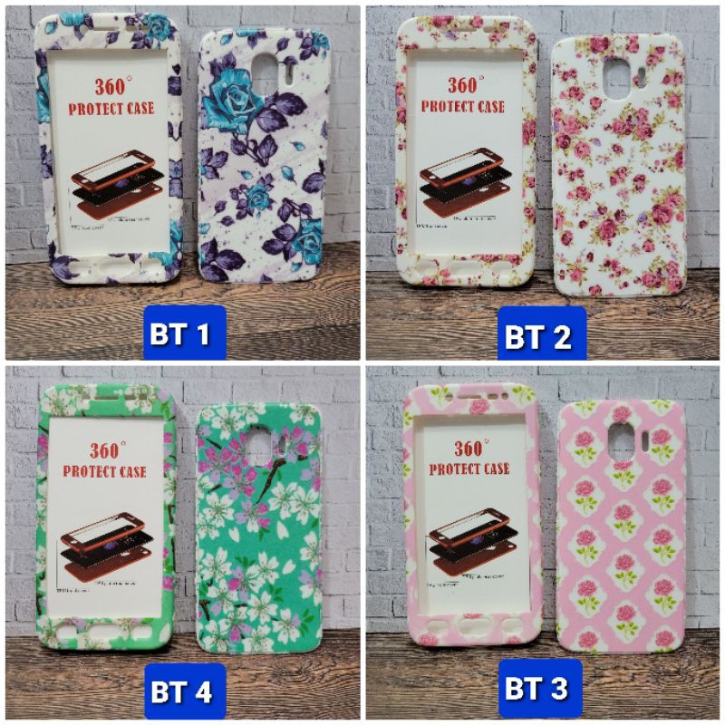 BT Softcase 360 Bunga Triball Redmi5 Redmi5plus Redmi4X Redminote 5A prime MiA1