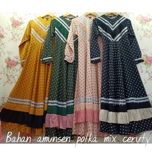 Gamis rumbay BY KINARO ORIGINAL