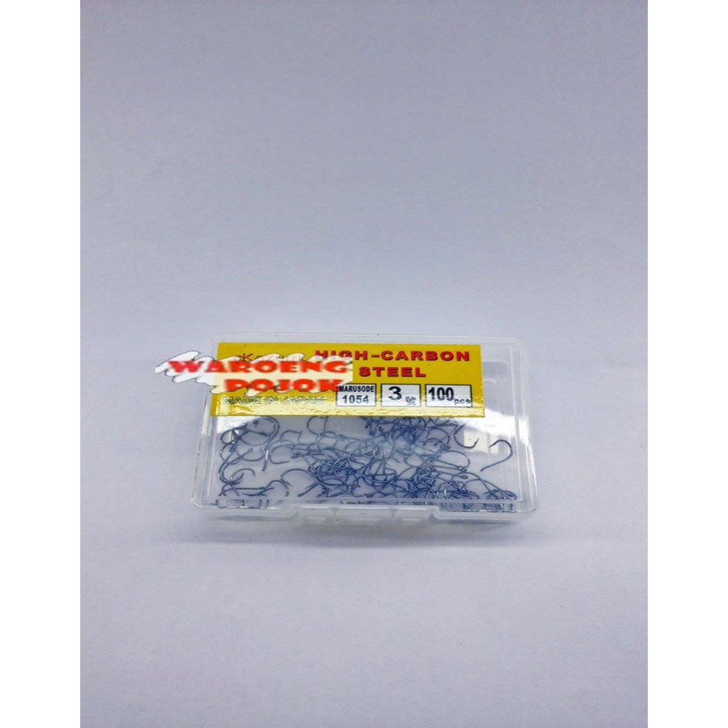 Mata kail Kazurri Carbon Steel no 3 isi 100pcs