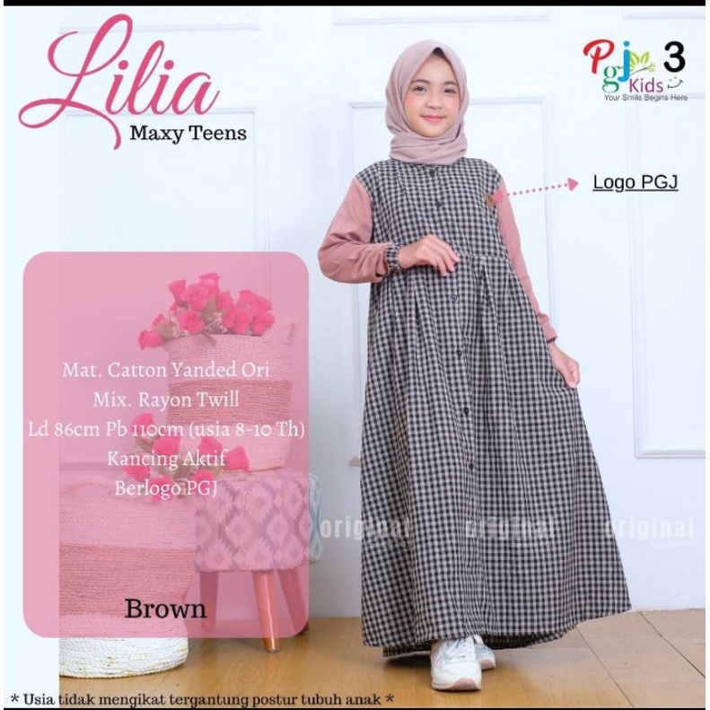 Lilia //Latifa maxy teenn dress by pgj kids