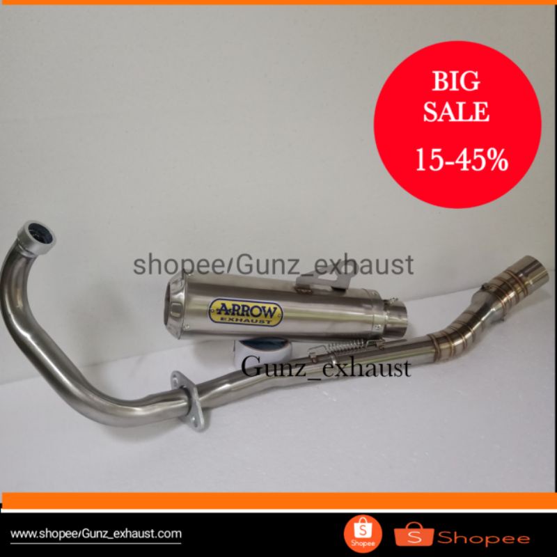 Knalpot Racing Arrow Mx king/Knalpot Vixion/Knalpot Satria fu/Knalpot Gsx/Knalpot CB/Knalpot Sonic
