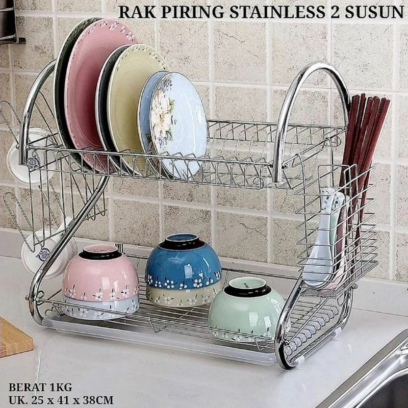 Rak piring stenlis, Rak piring Minimalis