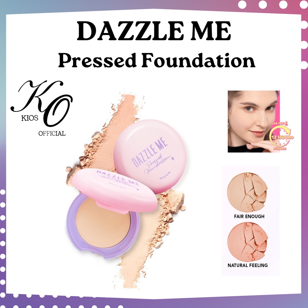 Dazzle Me Muse Pressed Foundation | Long Lasting Matte Compact