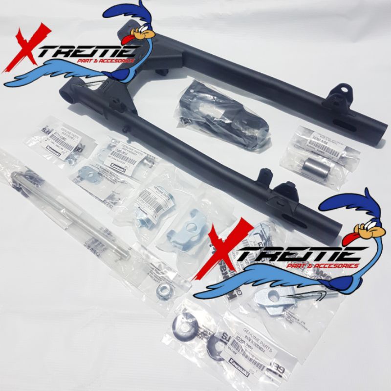 Arm W175 Original Kawasaki Set Komplit Swing Arm W 175