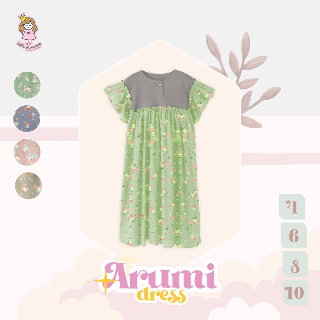 ARUMI DRESS by LITTLE PRINCESS