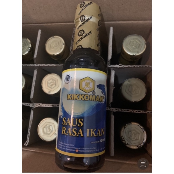 kikkoman kecap ikan 150 ml HALAL / kikkoman fish sauce