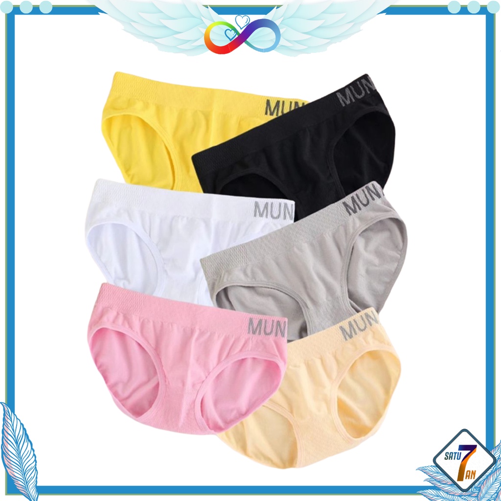 Satu7an BC11 CELANA DALAM WANITA UNDERWEAR WOMEN NYAMAN-LEMBUT TERLARIS COD IMPORT