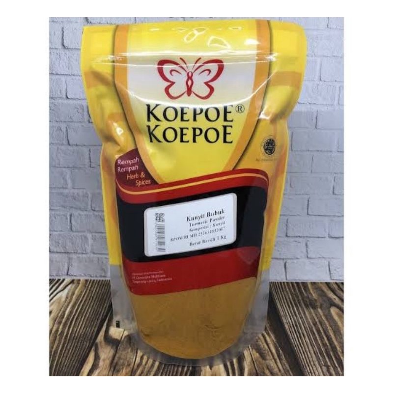 Koepoe Koepoe Kunyit Bubuk 1kg