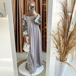 TERLARIS MERYA MAXY MAXY DRESS GAMIS  POLOS TERBARU BAJU  