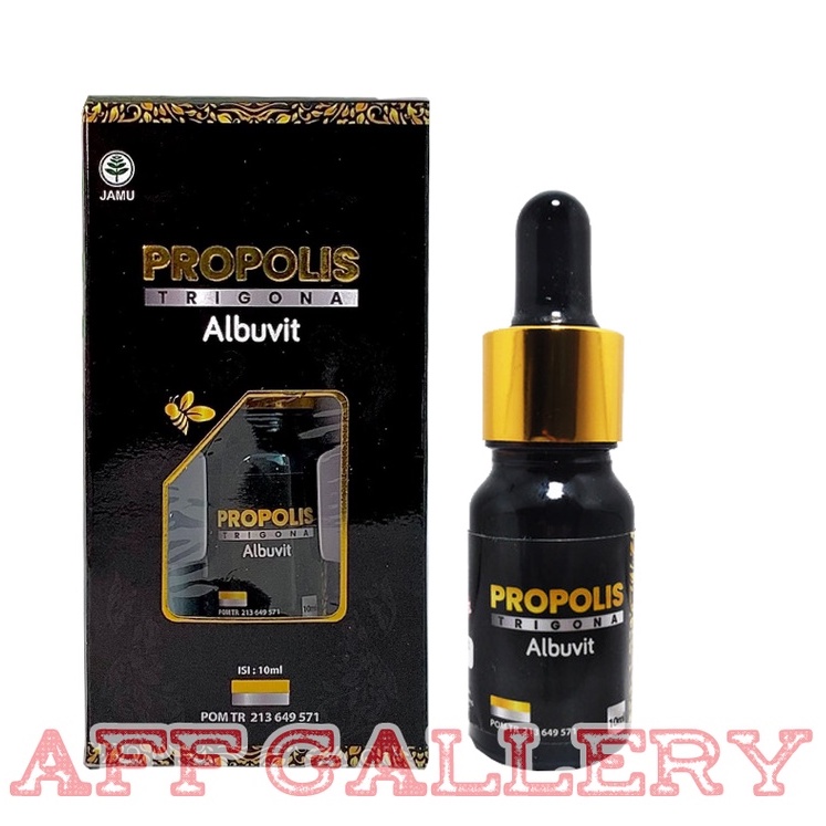 PROPOLIS TRIGONA ALBUVIT 10ml | Suplemen Kesehatan Daya Tahan Tubuh BPOM