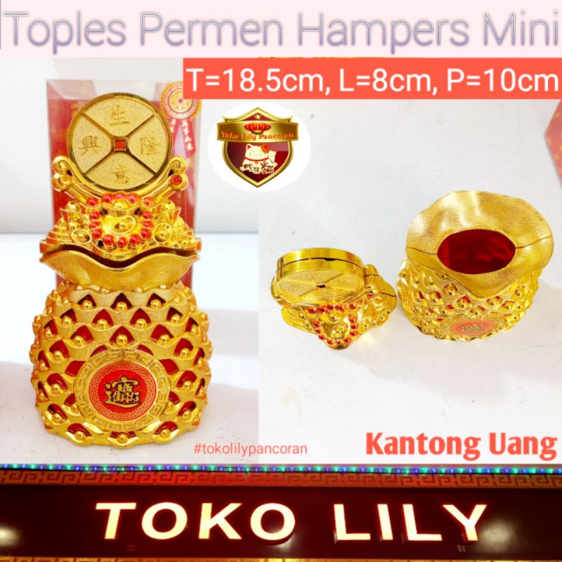 Toples Permen Mini Imlek / Toples Permen Hampers Mini