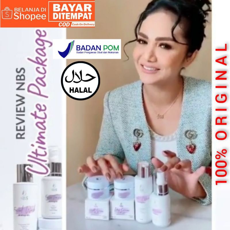 NBS Skincare Paket Ultimate 100% Original/NBS Skin care/Obat Menghilangkan Keriput