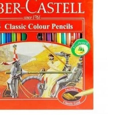 

♚ PENSIL WARNA FABER CASTELL 24 WARNA CLASSIC ☑