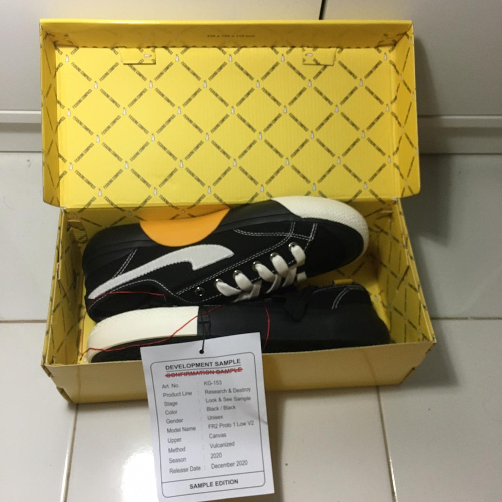 sepatu compass low fr2 v2 size 41