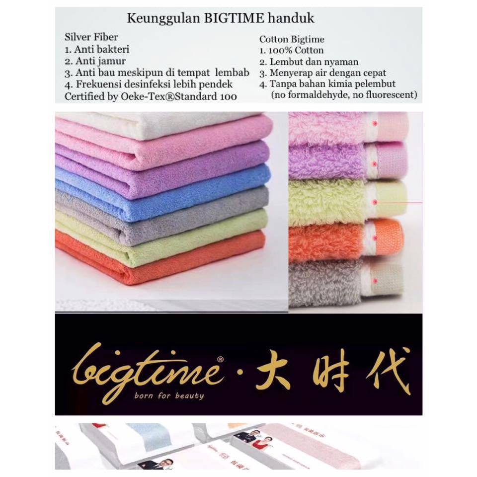 Handuk BIGTIME / Handuk Anti Bakteri