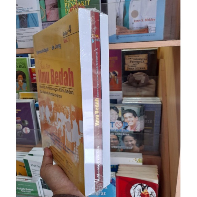 Satu Set 3 Buku Ajar Ilmu Bedah Masalah Pertimbangan Klinis Bedah Dan Metode Pembedahan Edisi 4 ORI