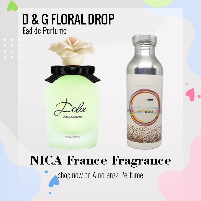 FLORISH SEARAH D &amp; G FLORAL DROP BIBIT NICA 250GR