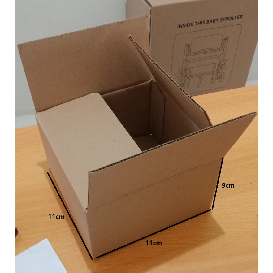 

Kardus Dus Kotak Box Packing Standard Karton Polos 11x11x9cm 5pcs