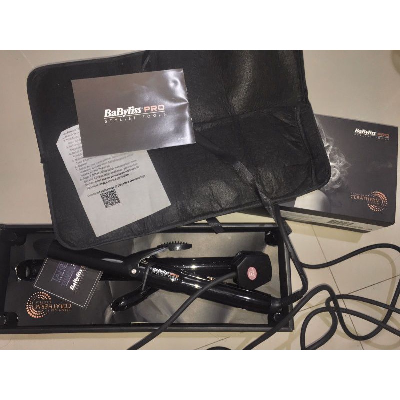 Catokan Curly | Catokan | Babyliss | Styling Rambut | Bab Pro Titaniumexpression