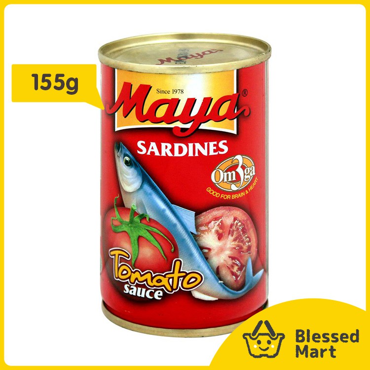 

Sarden Maya Kaleng Kecil 155g