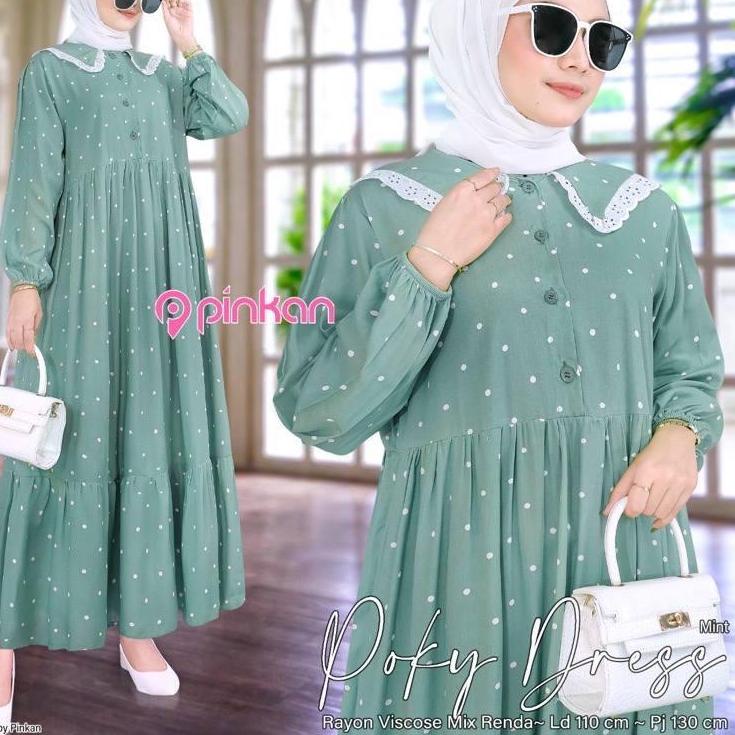 Terbaik.. Poky Dress/Pakaian Wanita/Dress Kekinian
