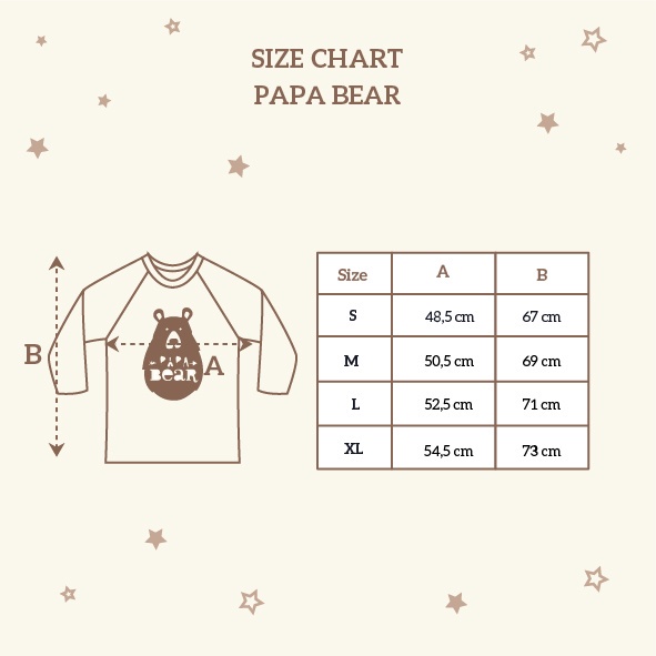 Baju Jumper Bayi Bodysuit Laki Laki Perempuan 0-12 Bulan &amp; Kaos Mama Papa BEAR  Palmerhaus Raglan Family Series