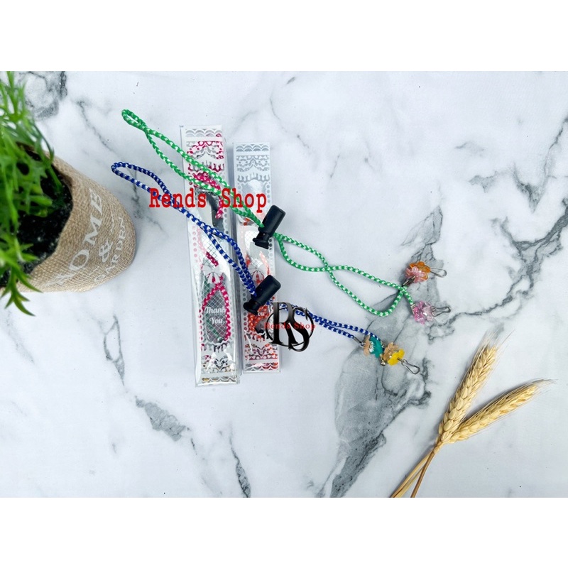 Souvenir Tali Masker Connector Zebra - Sovenir Pernikahan Konektor Hijab