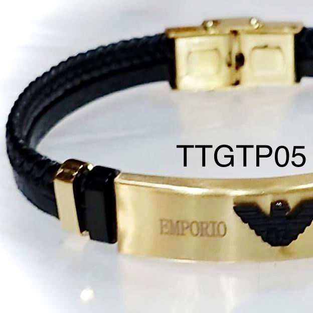 Gelang Tangan Pria Titanium TTGTP05 PGM