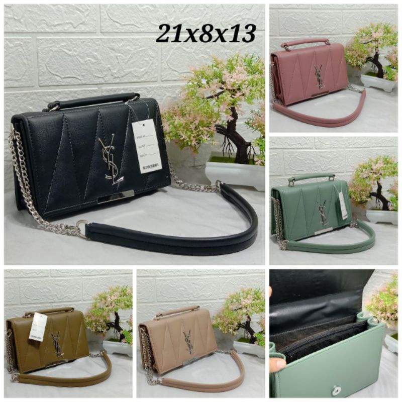 Tas Selempang Wanita 2in1 Kotak Kasmagstore
