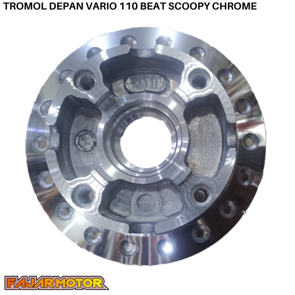 OBRAL TROMOL DEPAN VARIO 110 BEAT SCOOPY VARIO 125 CHROME