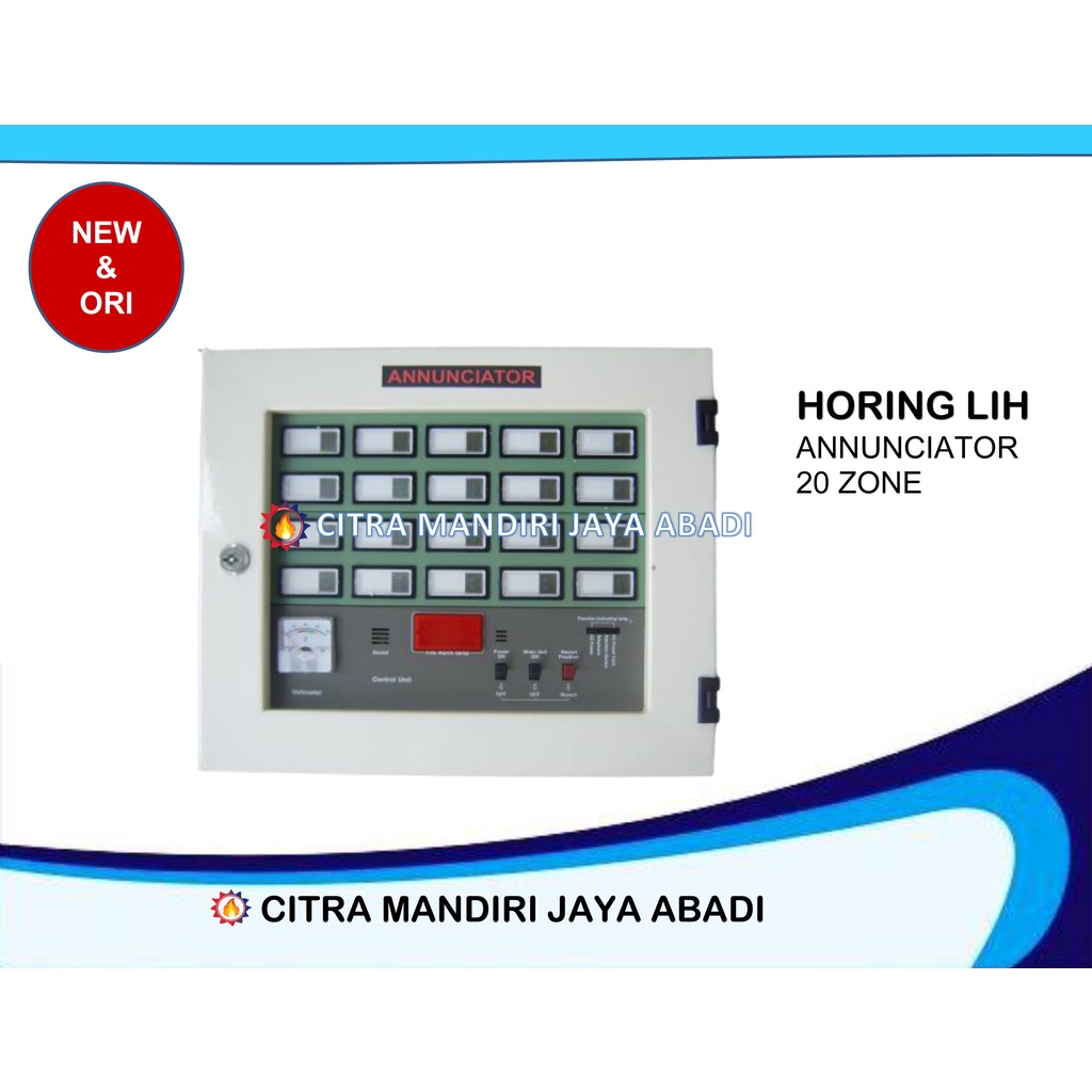 ANNUNCIATOR 20 Zone Horing lih ANNUNCIATOR Panel 20 Zone