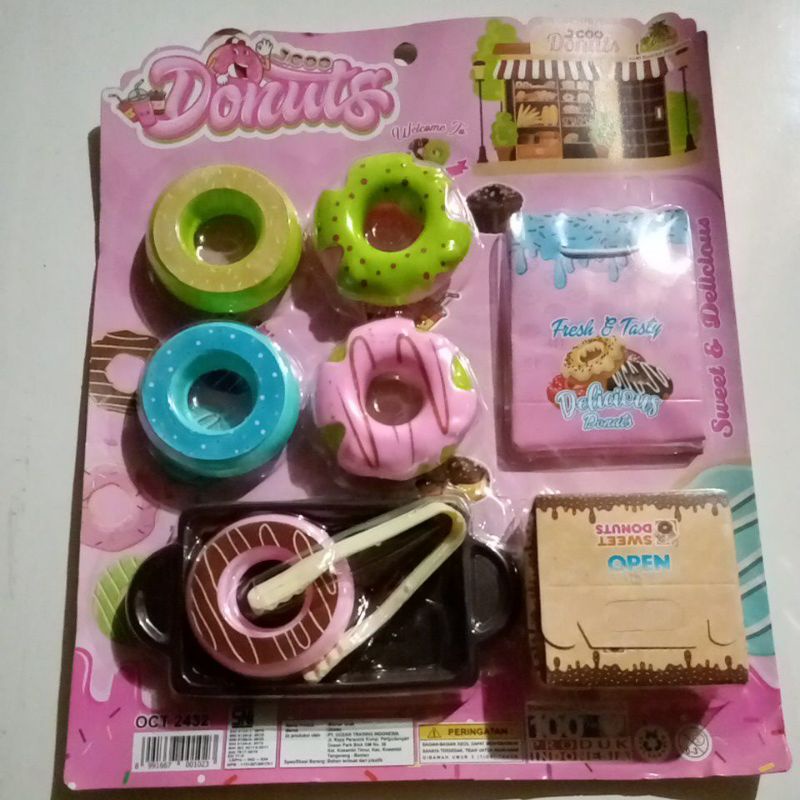 Mainan anak Donuts jco