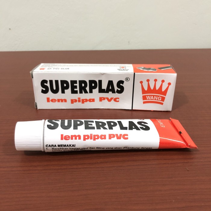 

Lem Pipa Superplas PVCPlas Pasta Odol 40gr 40 gram