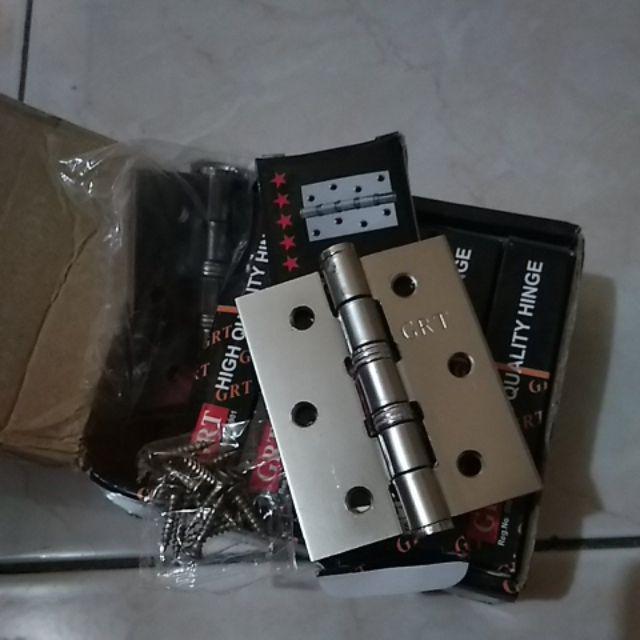 Engsel, Engsel Pintu, Engsel Jendela, Sn / Gp Size 3inch, 4inch, 5inch