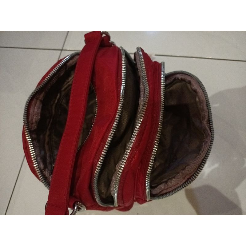 Tas 3 Ruang Slempang ORI Ernes Angeline 1069 Free Dustbag