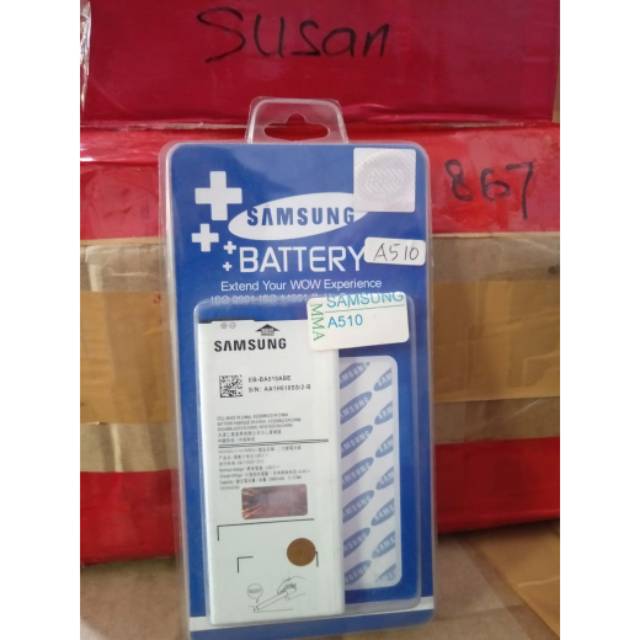 BATERAI BATRE BATTERY SAMSUNG A510 ORIGINAL SEGEL FC