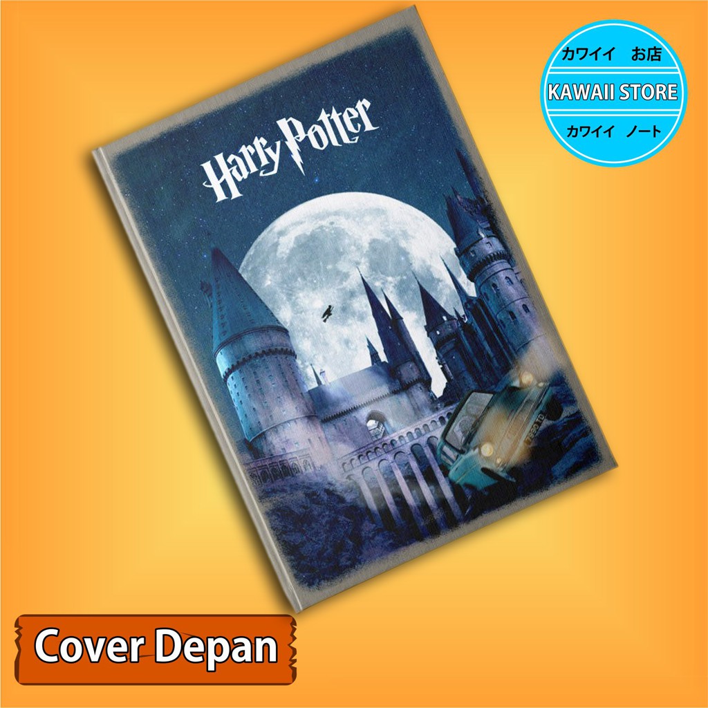 

Notebook / Pocket book Hard Cover HARRY POTTER HOGWARTS SCHOOL NIGHT uk A5 & A6 / Notes Book