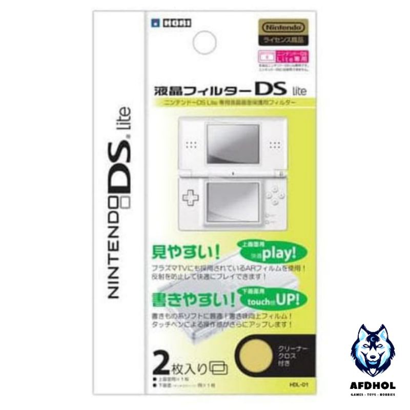 Anti gores Nintendo Ds Lite Screen Guard Layar Nds Lite Lcd Atas Bawah Hori