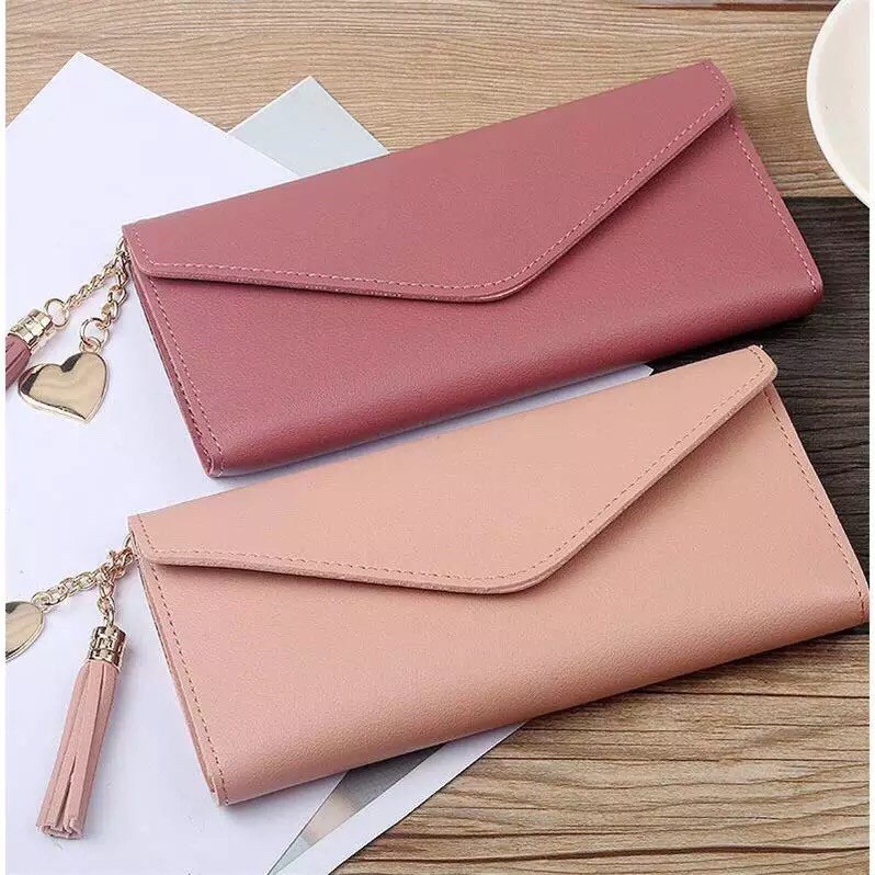 ♥TMALL88♥ DOMPET PANJANG WANITA SIMPLE IMPORT / STYLE KOREAN 8802