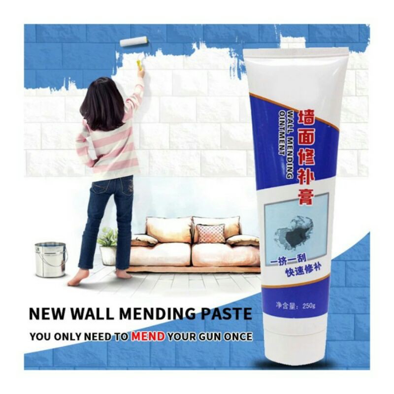 Lem Cream Anti Wall Repair Waterproof Crack Retak Dinding Tembok Magic Krim Perbaikan Tahan Air