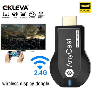 Ekleva M2 AnyCast Plus HDMI TV Display Receiver For Airplay DLNA Miracast HD Wireless WiFi Dongle