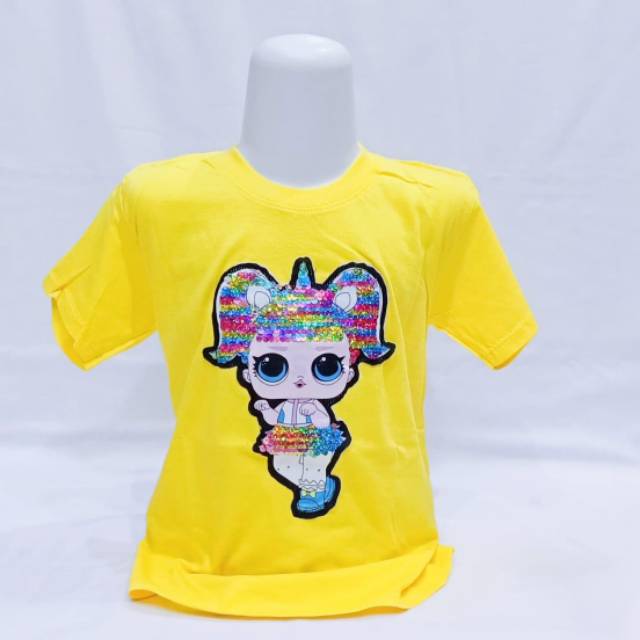 Baju kaos anak lol - kaos anak lampu lol