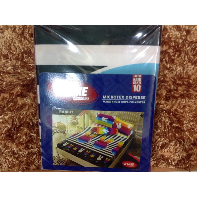 Sprei rabbit king size 180x200 kintakun disperse