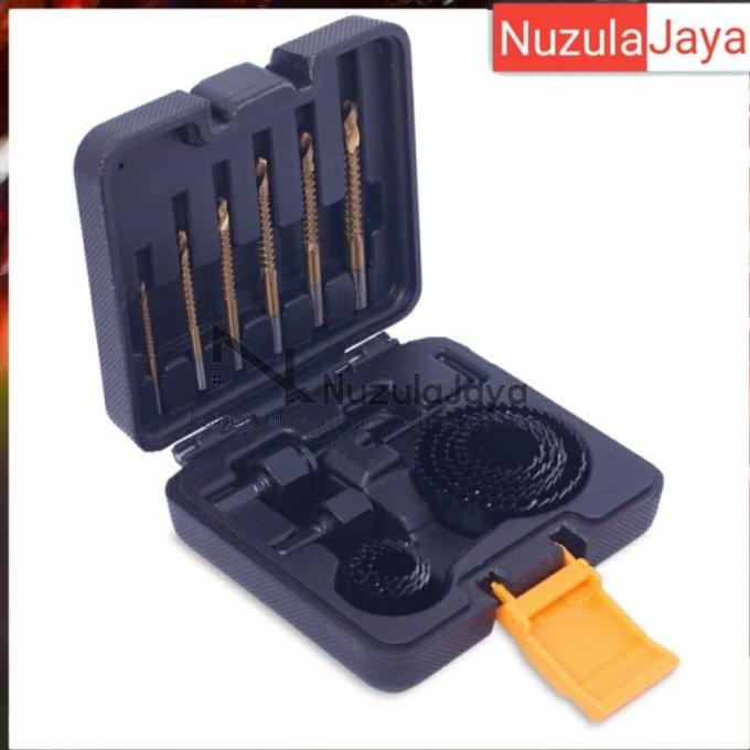 """] krisbow set hole saw/gergaji bor 17pcs