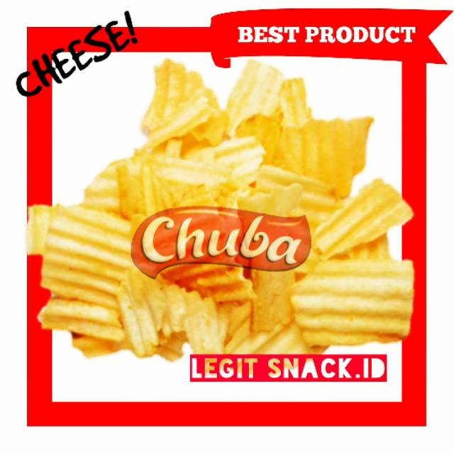 

Chuba Keju Keripik Singkong Keju - Kripik Chuba (Snack Kiloan) 250 Gram